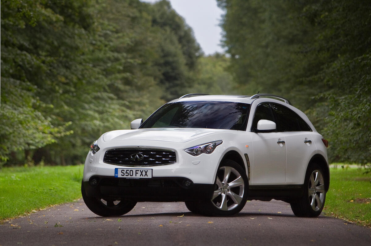 The FX is an interesting alternative to the norm, but lacks space and comfort to compete in this class  3.5 star Infiniti FX SUV
