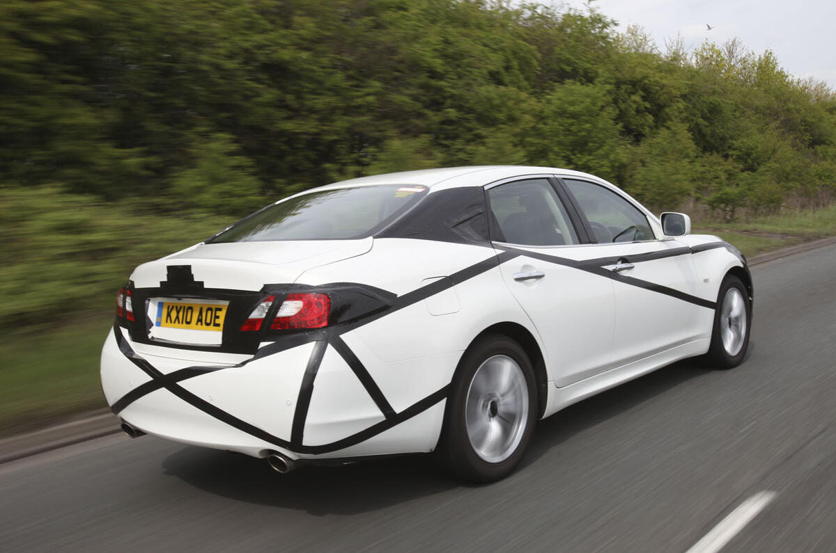 Infiniti's BMW 5-series rival driven