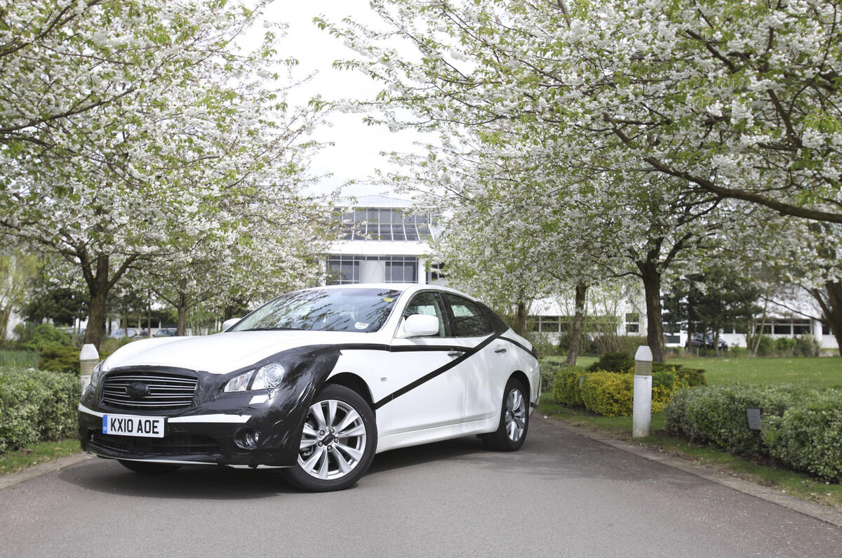 Infiniti's BMW 5-series rival driven