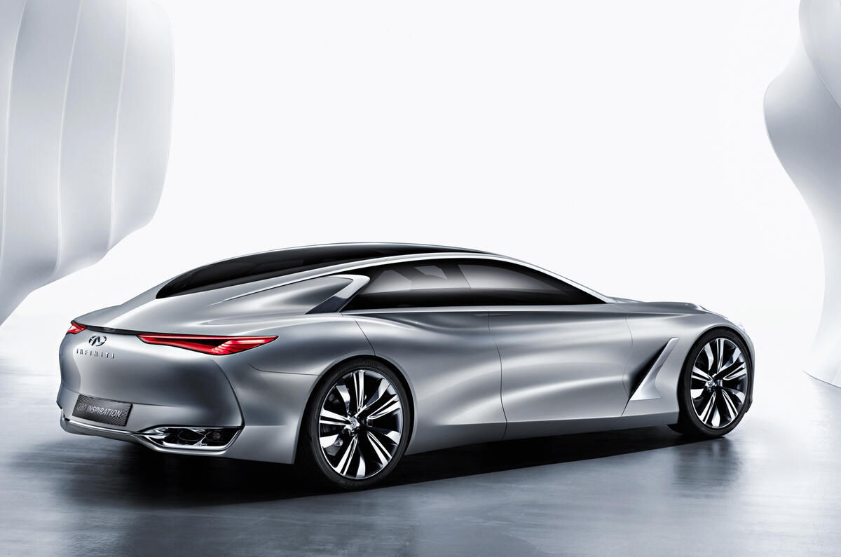 Infiniti reveals range-topping Q80 Inspiration concept