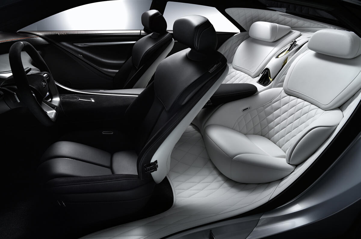 Infiniti reveals range-topping Q80 Inspiration concept