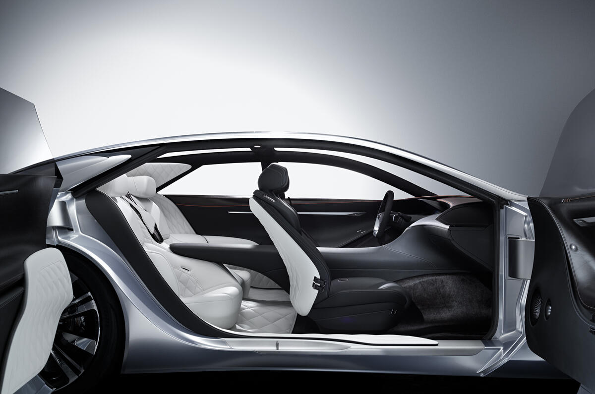 Infiniti reveals range-topping Q80 Inspiration concept
