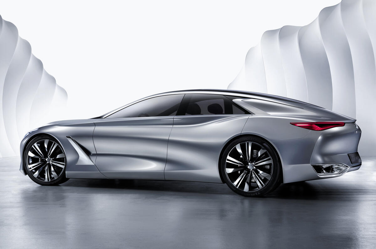 Infiniti reveals range-topping Q80 Inspiration concept