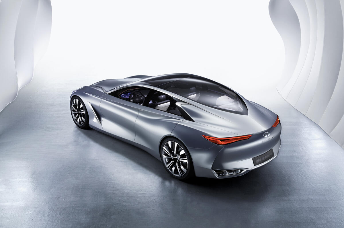 Infiniti reveals range-topping Q80 Inspiration concept
