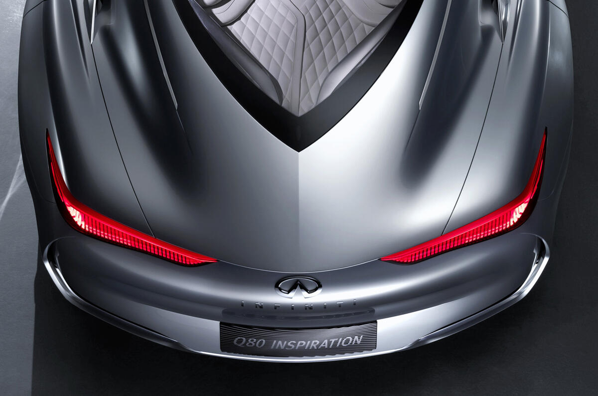 Infiniti reveals range-topping Q80 Inspiration concept