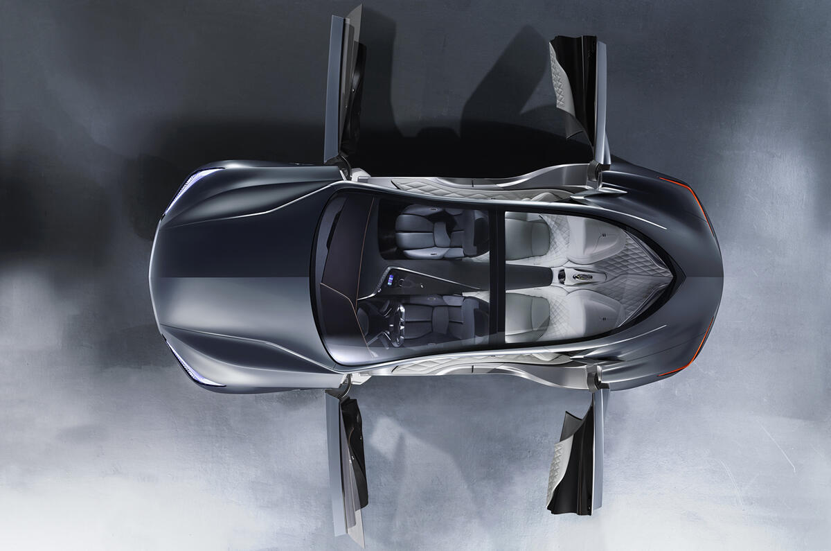 Infiniti reveals range-topping Q80 Inspiration concept