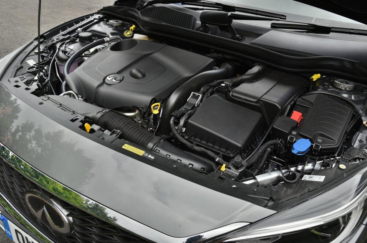 Infiniti QX30 diesel engine