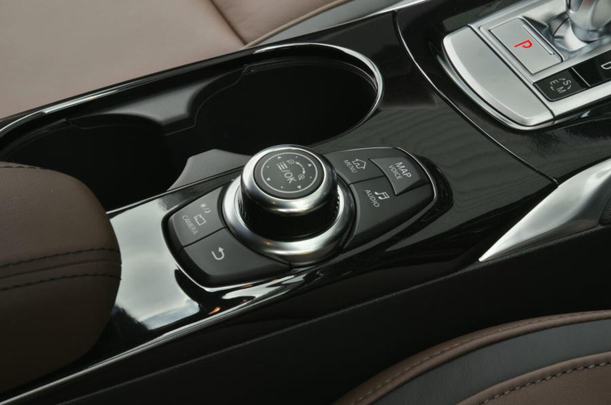 Infiniti QX30 infotainment controller
