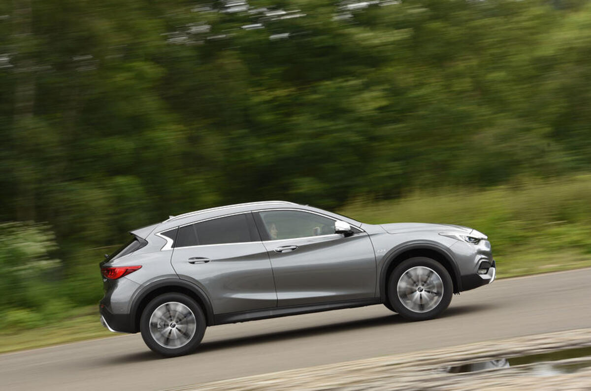 Infiniti QX30 side profile