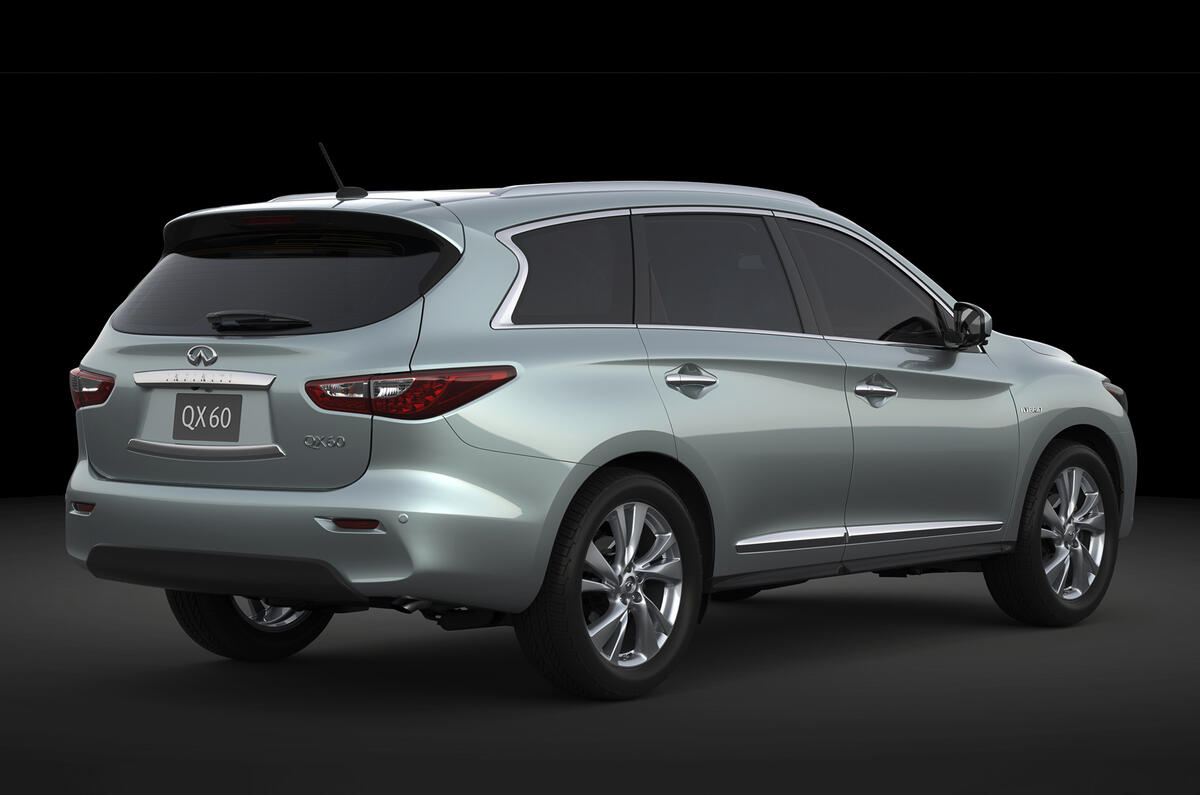 New York motor show: Infiniti QX60 Hybrid