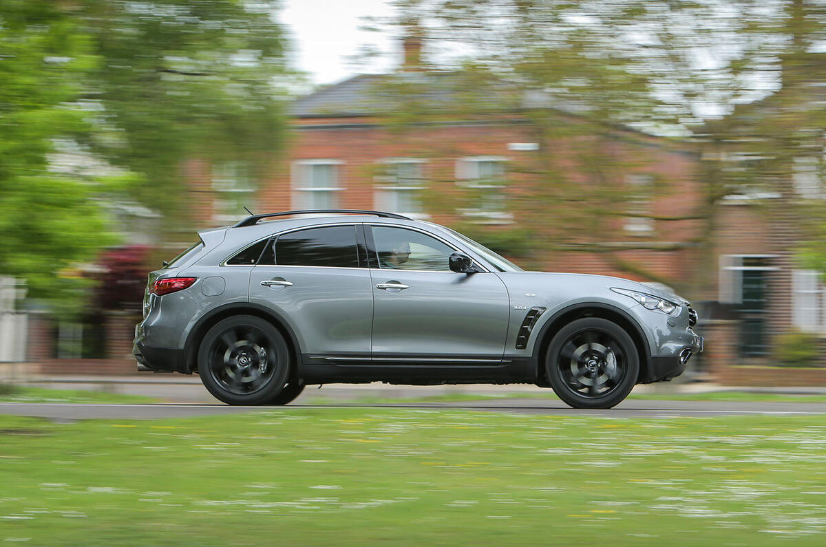 The £50,350 Infiniti QX70