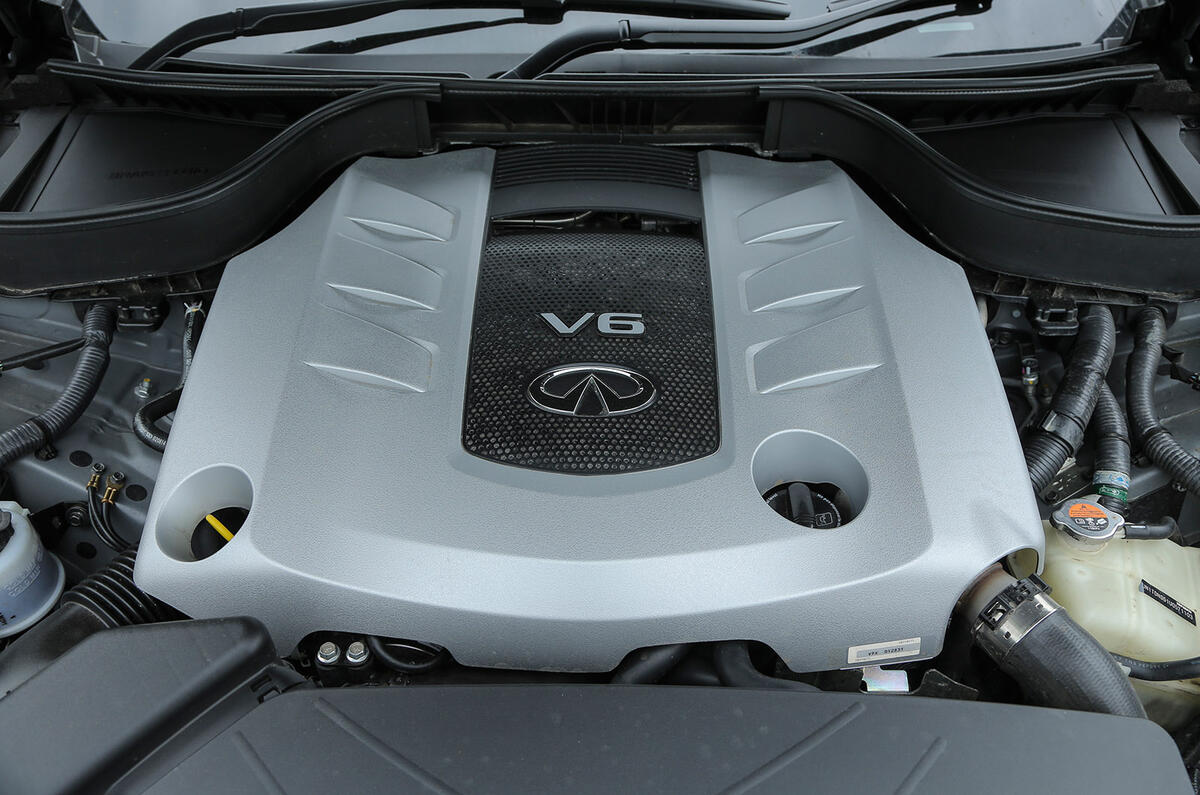 Infiniti QX70 3.0-litre V6 diesel engine