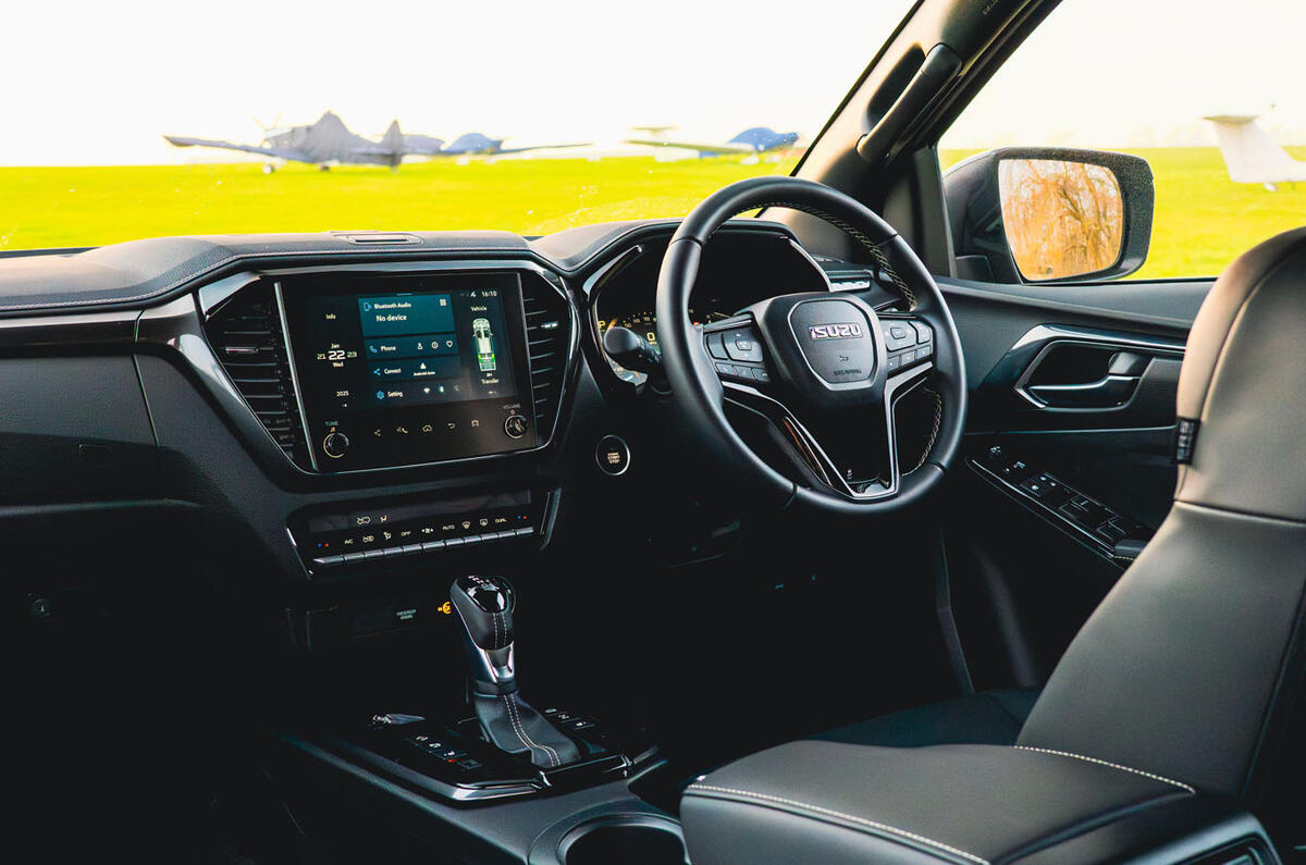 Isuzu D Max review 2025 005 dash Isuzu D Max review 2025 005 dash