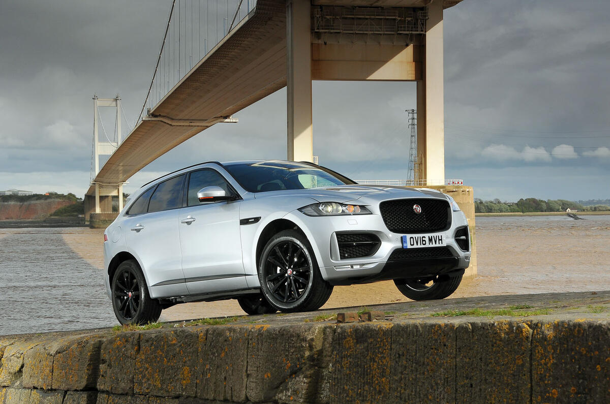4 star Jaguar F-Pace