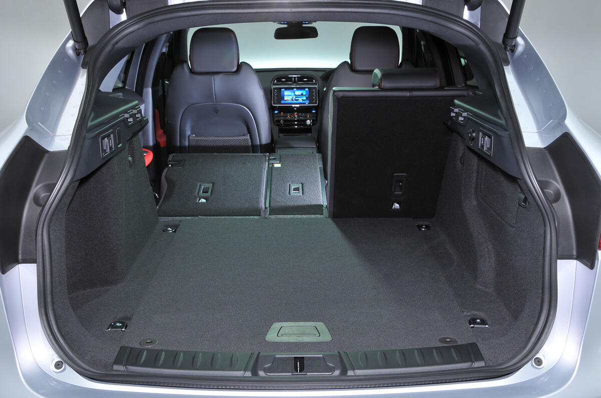 Jaguar F-Pace boot space