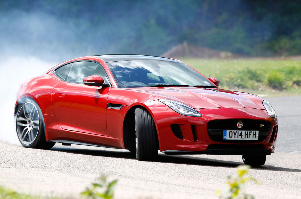 no title Comparison: new Jaguar F-type R coupe vs. Porsche 911 Turbo S