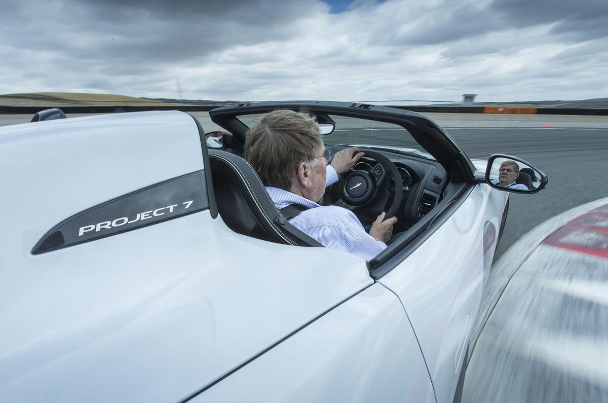 Driving the F-Type Project 7