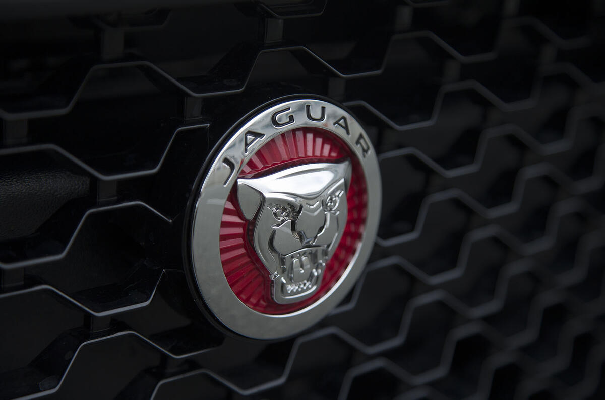 Jaguar badging