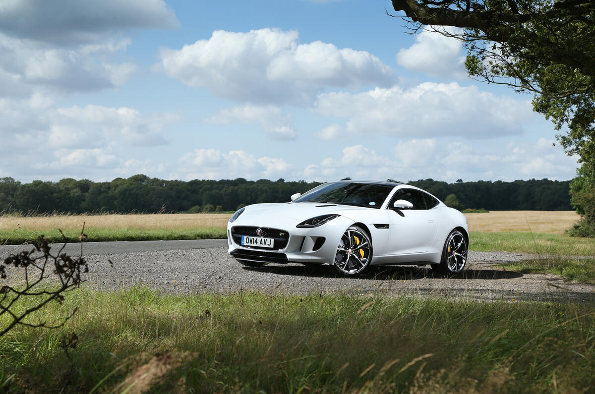 Best cars of 2014 - Jaguar F-type coupé