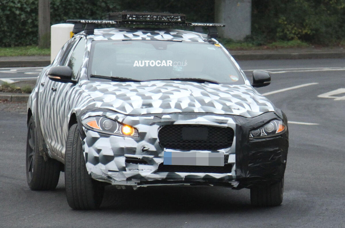 Jaguar SUV spotted - latest pictures