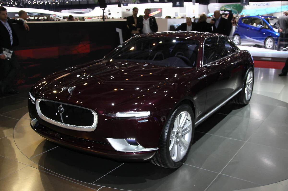 no title Geneva motor show: Bertone Jaguar