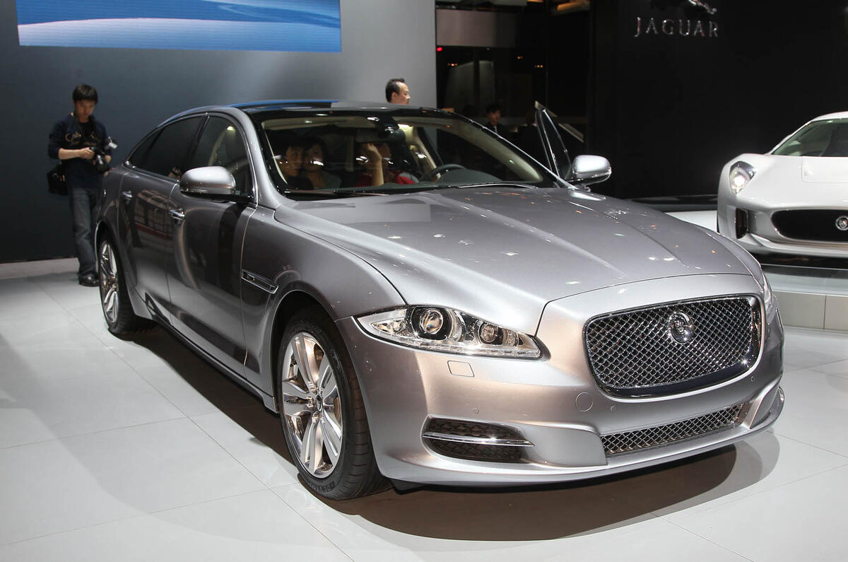 Shanghai motor show: Jaguar XJ V6