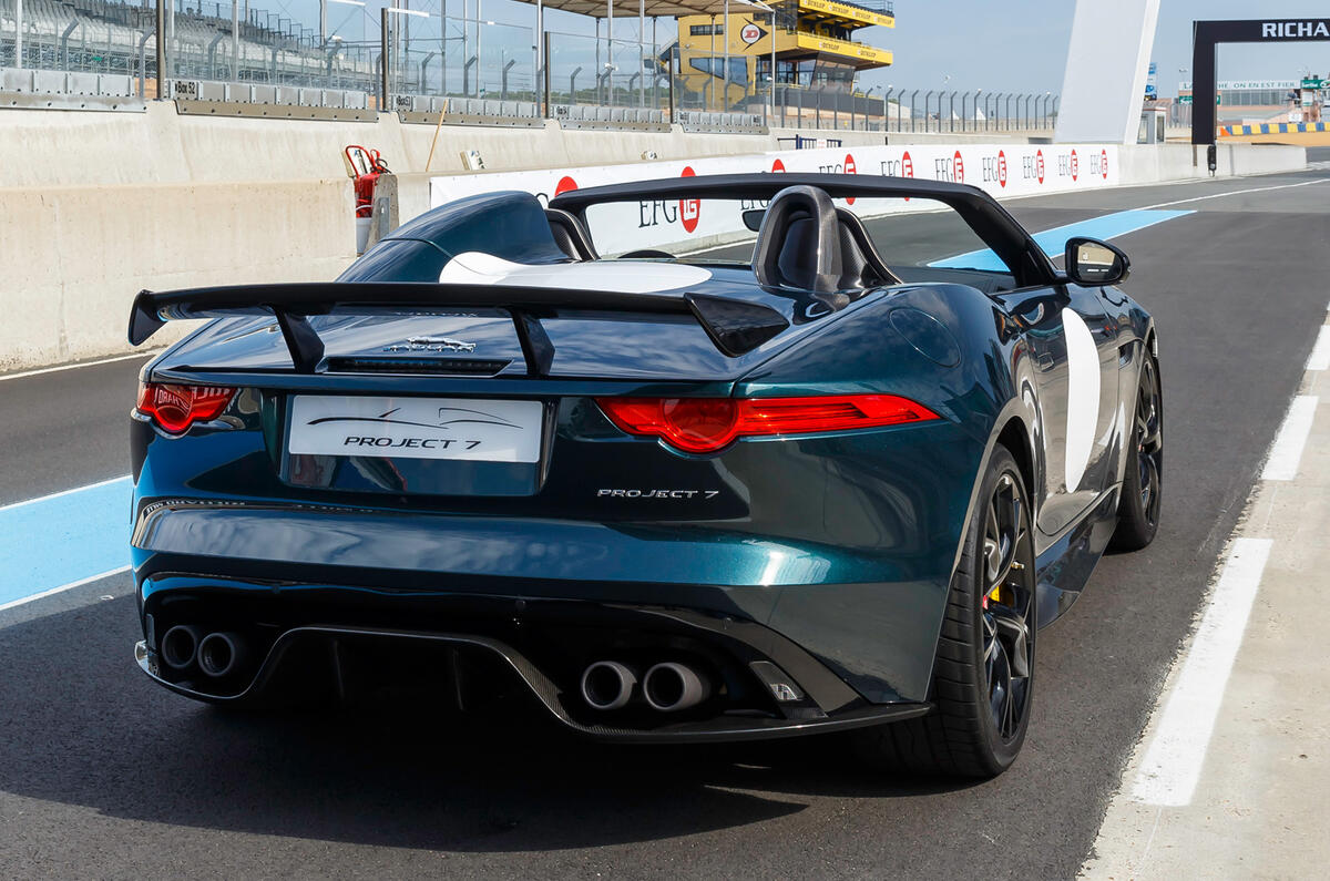 no title Jaguar F-type Project 7 sold out in the UK
