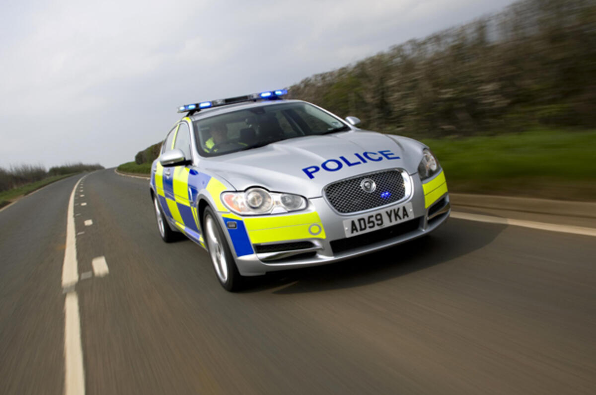 Jaguar XF police car launched
