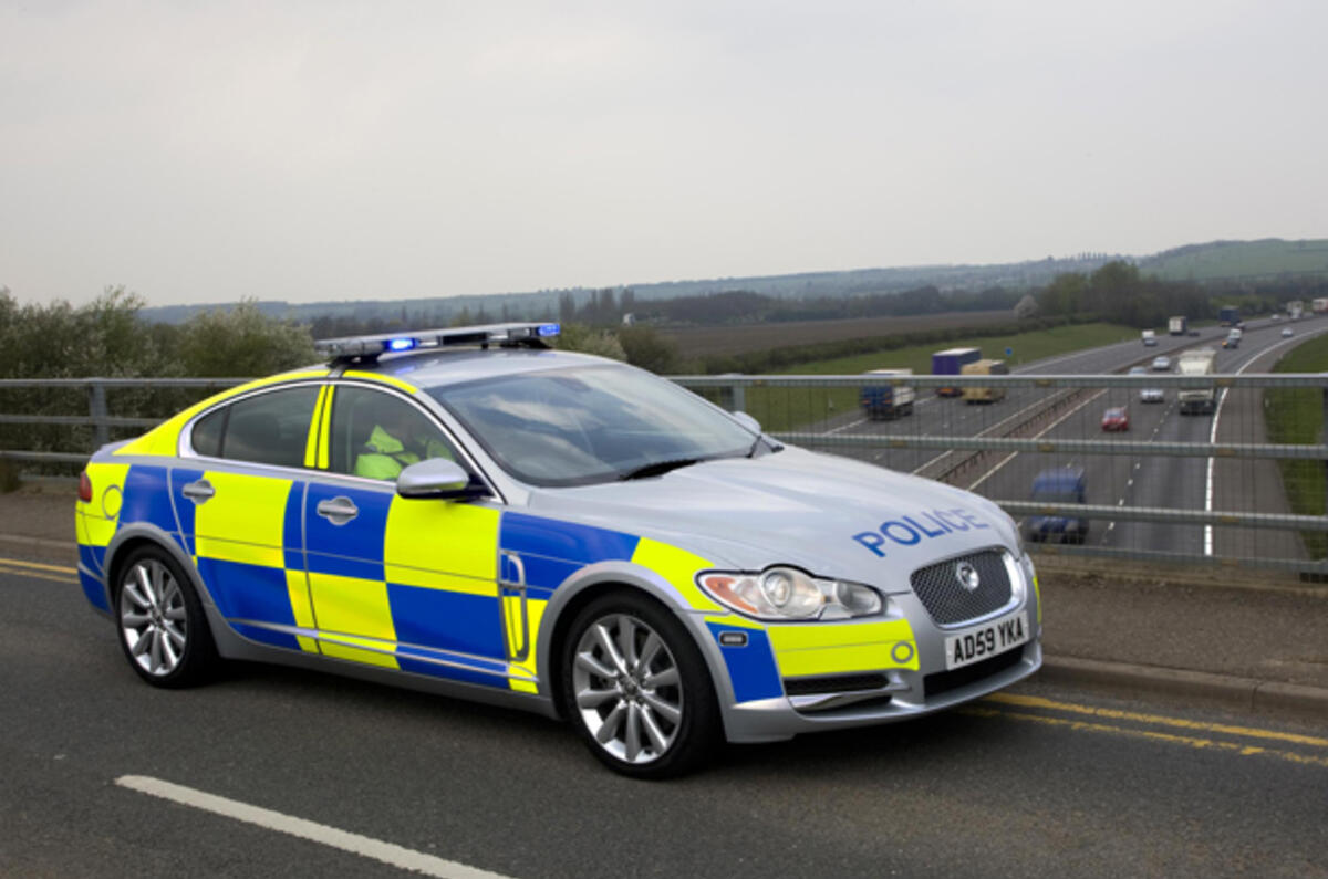 Jaguar XF police car launched