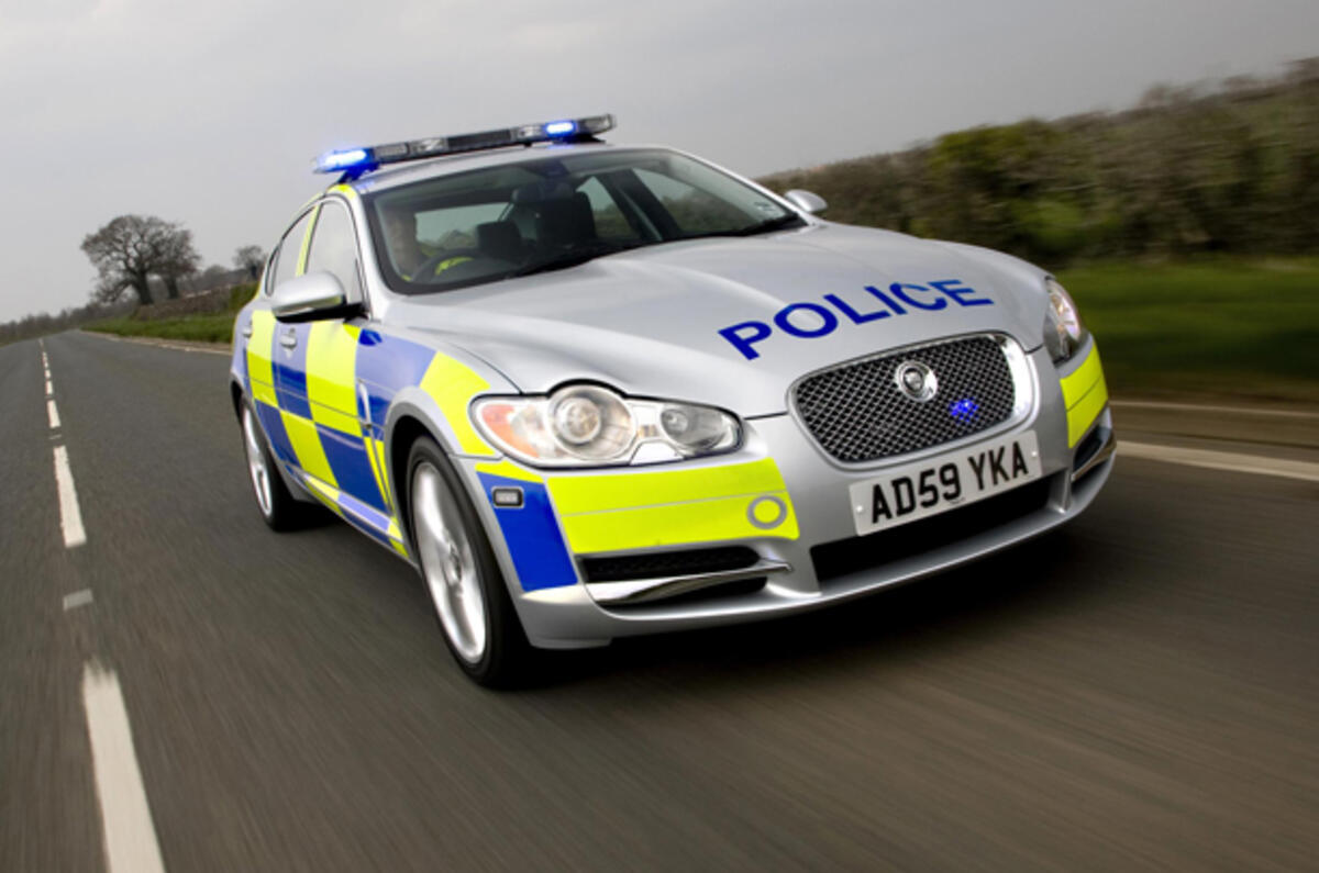 Jaguar XF police car launched