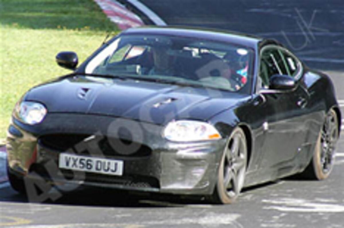 Hybrid XK spied testing?