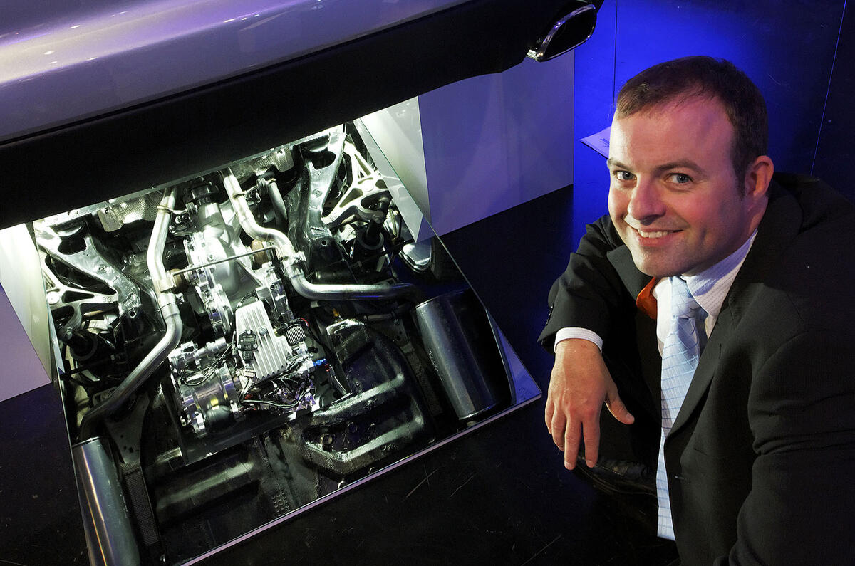 Jaguar's advanced XF 'flybrid'