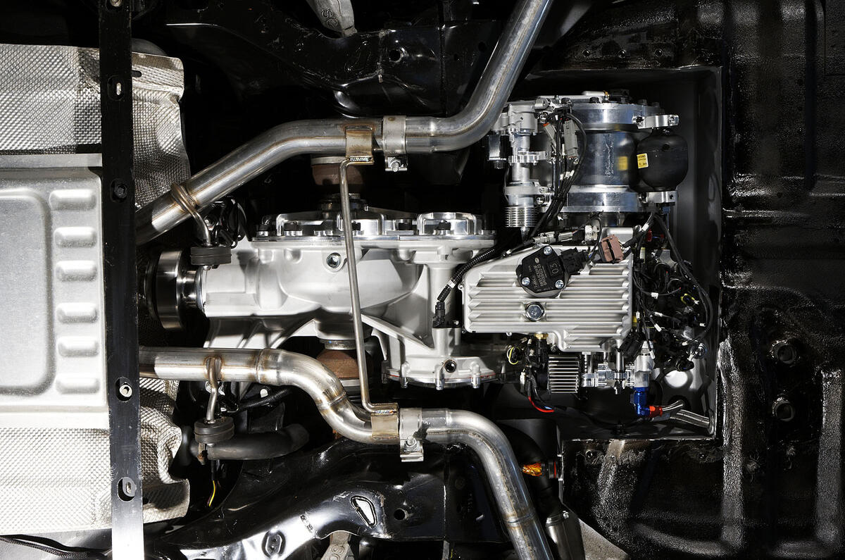 Jaguar's advanced XF 'flybrid'