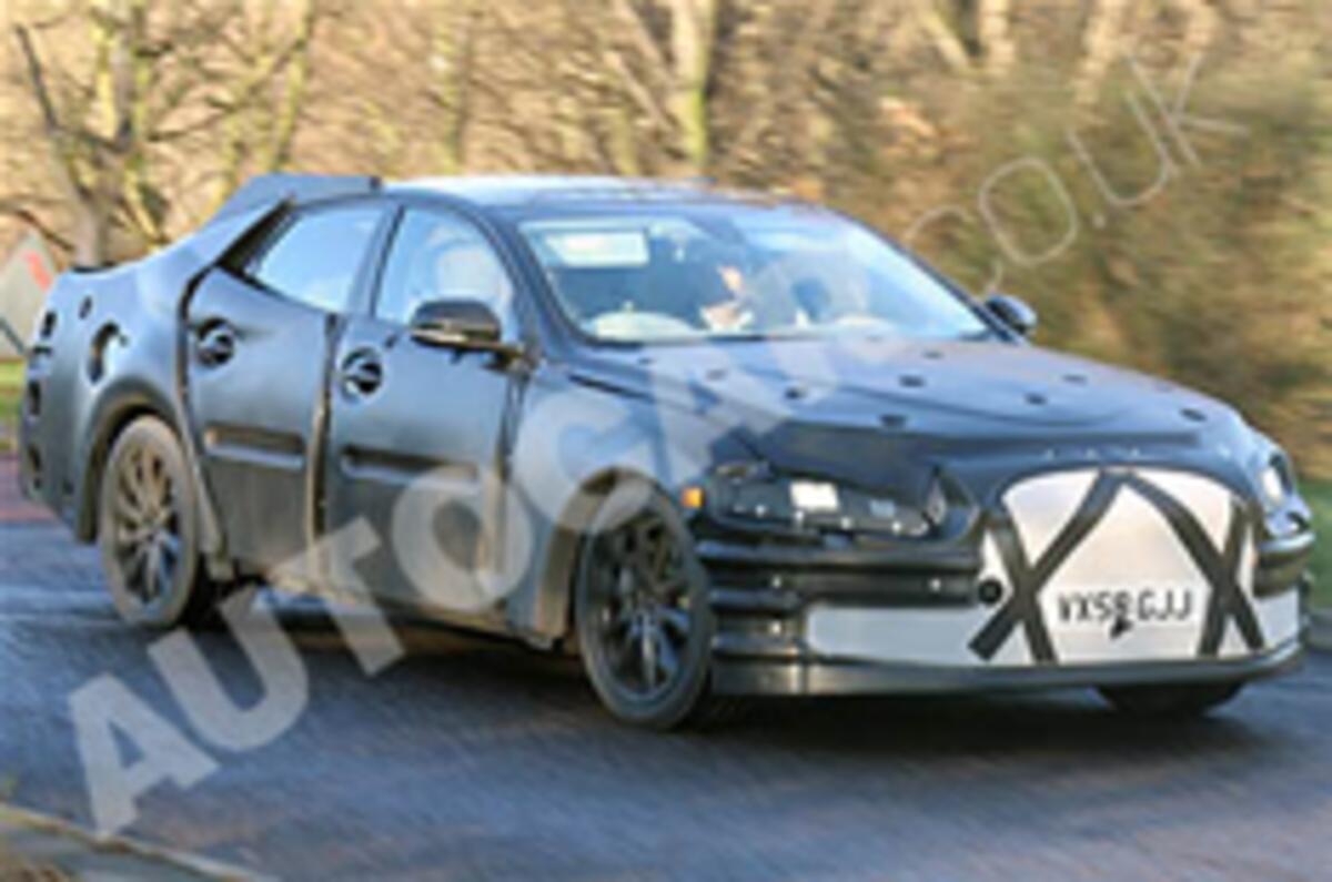 Jaguar XJ spied