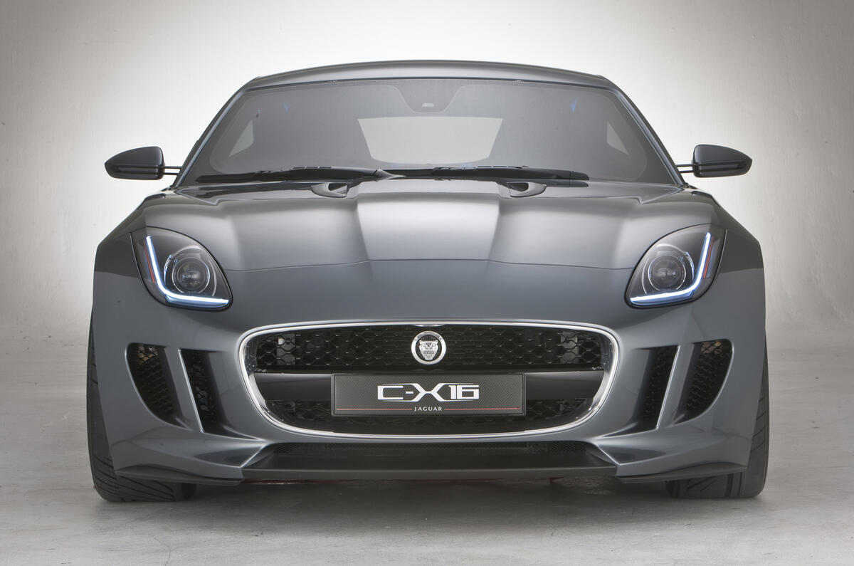 Jaguar confirms leaked images show original C-X16 coupé concept