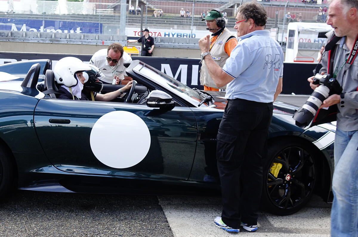 no title Jaguar F-type Project 7 - first ride