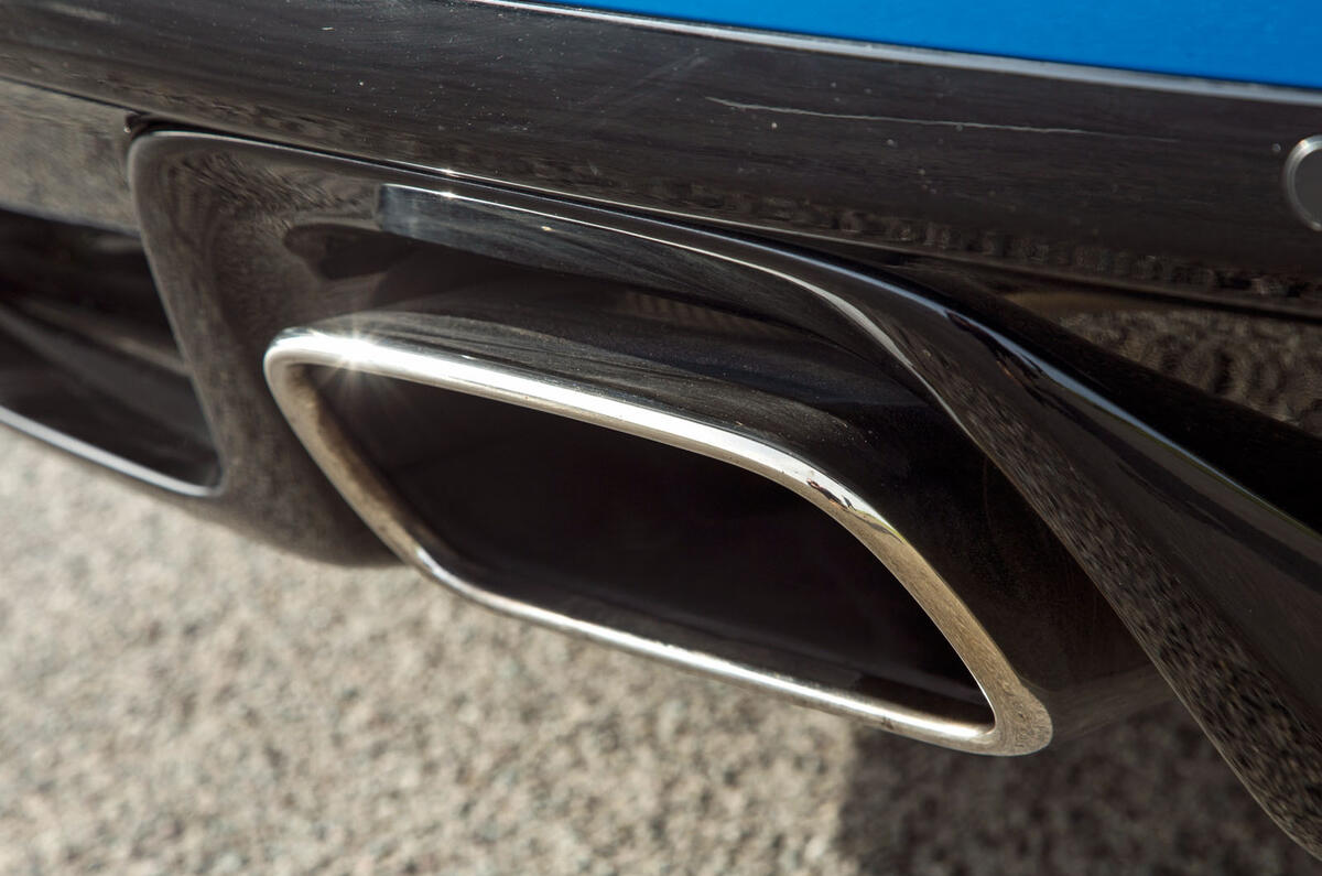 Jaguar F-Type 2.0 exhaust system