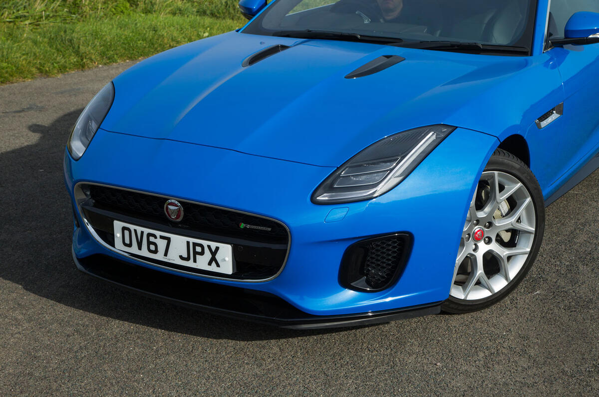 Jaguar F-Type 2.0 front end