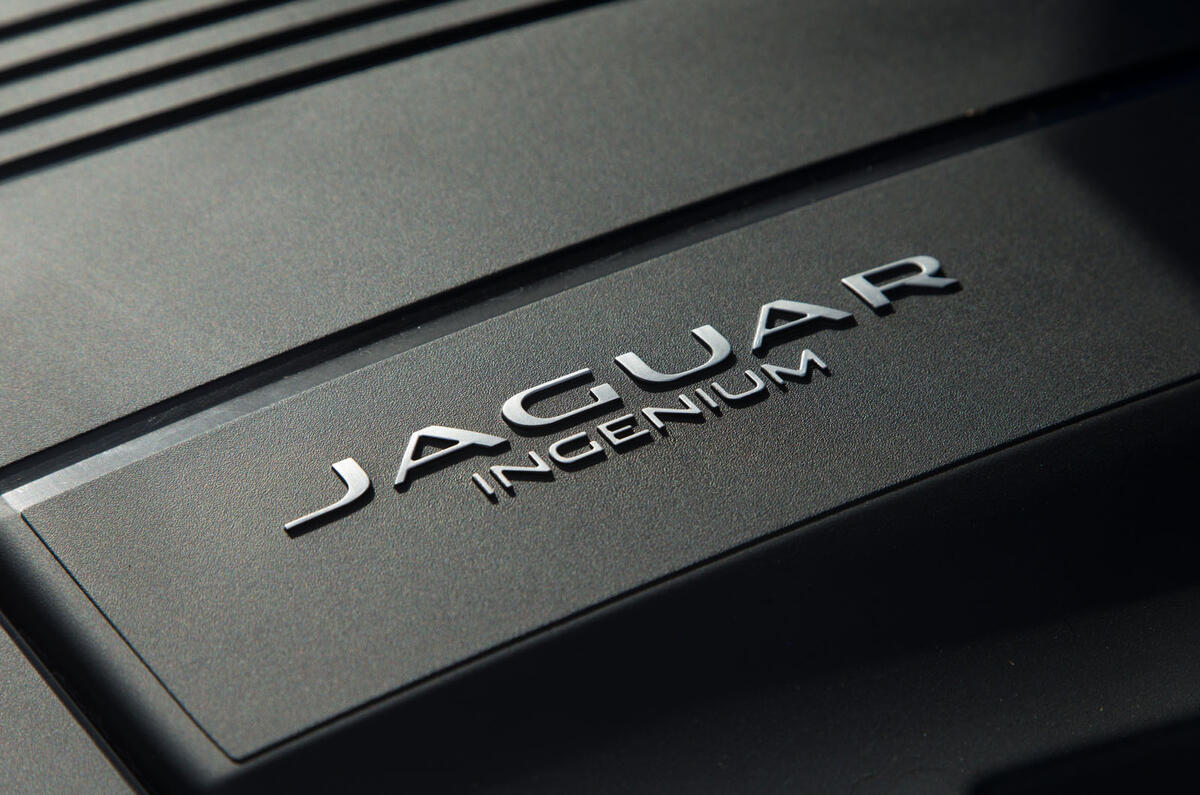 Jaguar F-Type 2.0 Ingenium engine