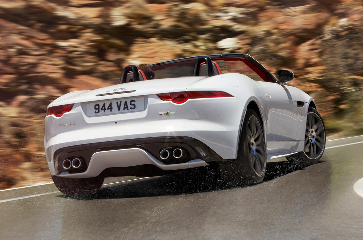 Jaguar confirms manual and AWD options for MY2016 F-type