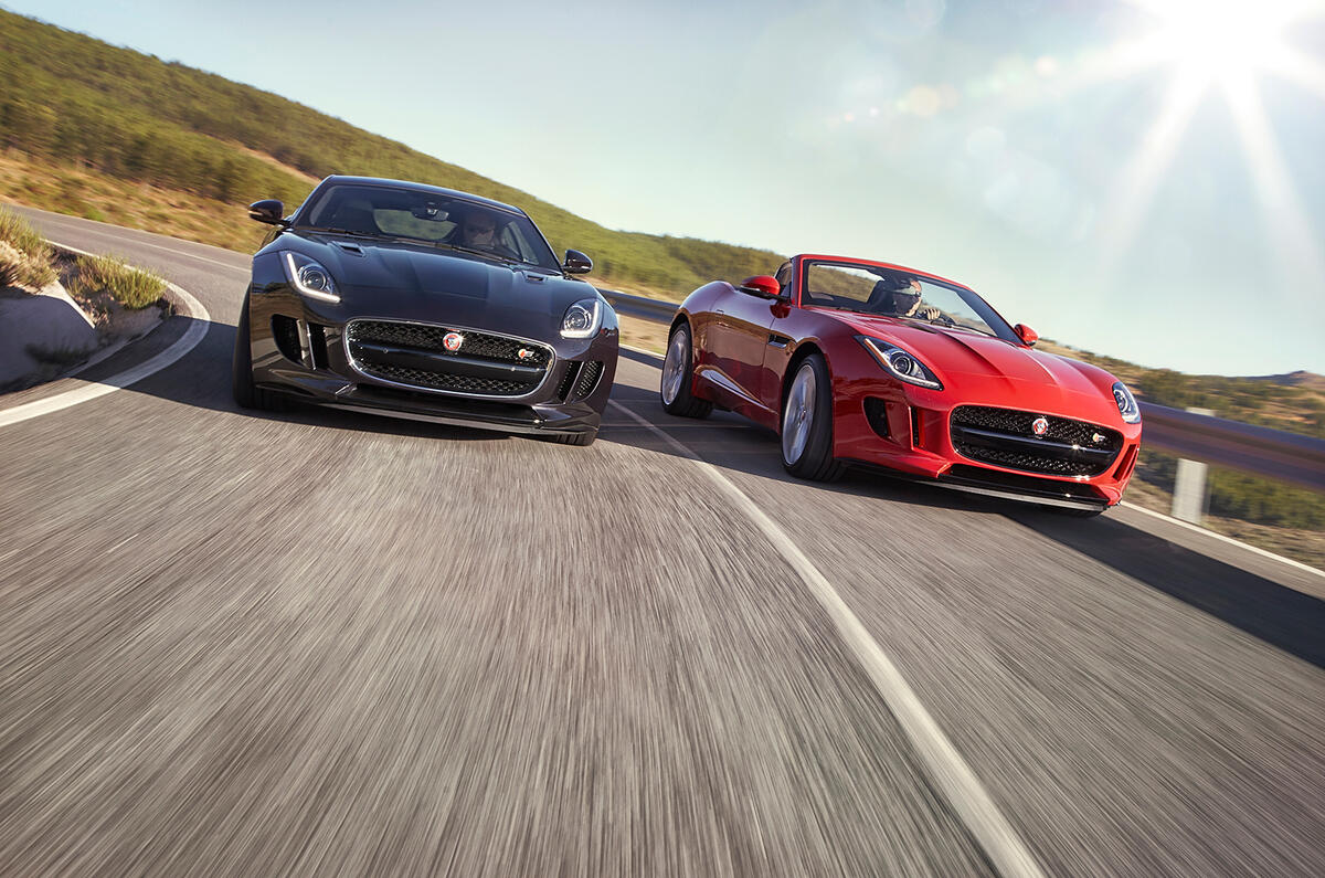 Jaguar confirms manual and AWD options for MY2016 F-type