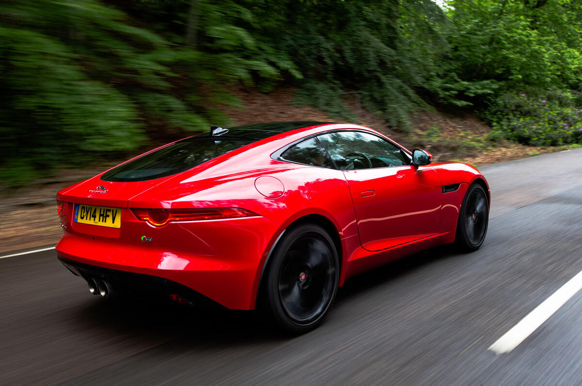 Jaguar F-Type rear