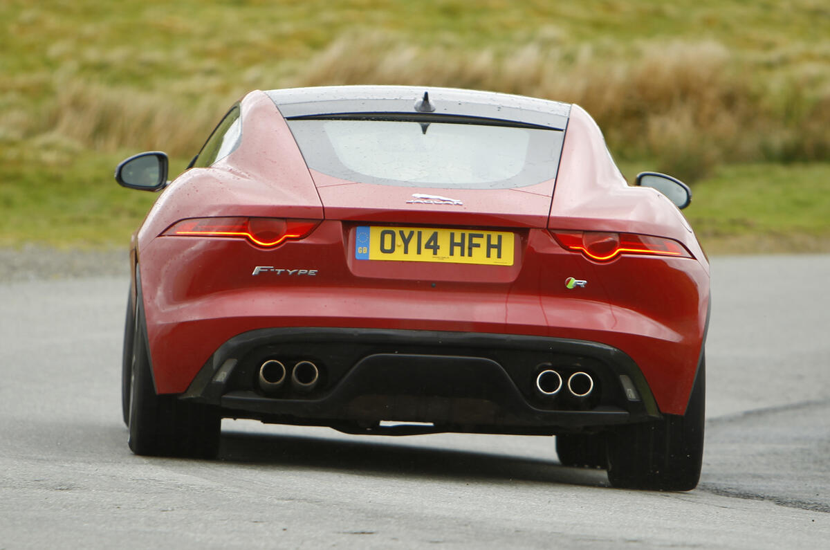 Jaguar F-Type R rear
