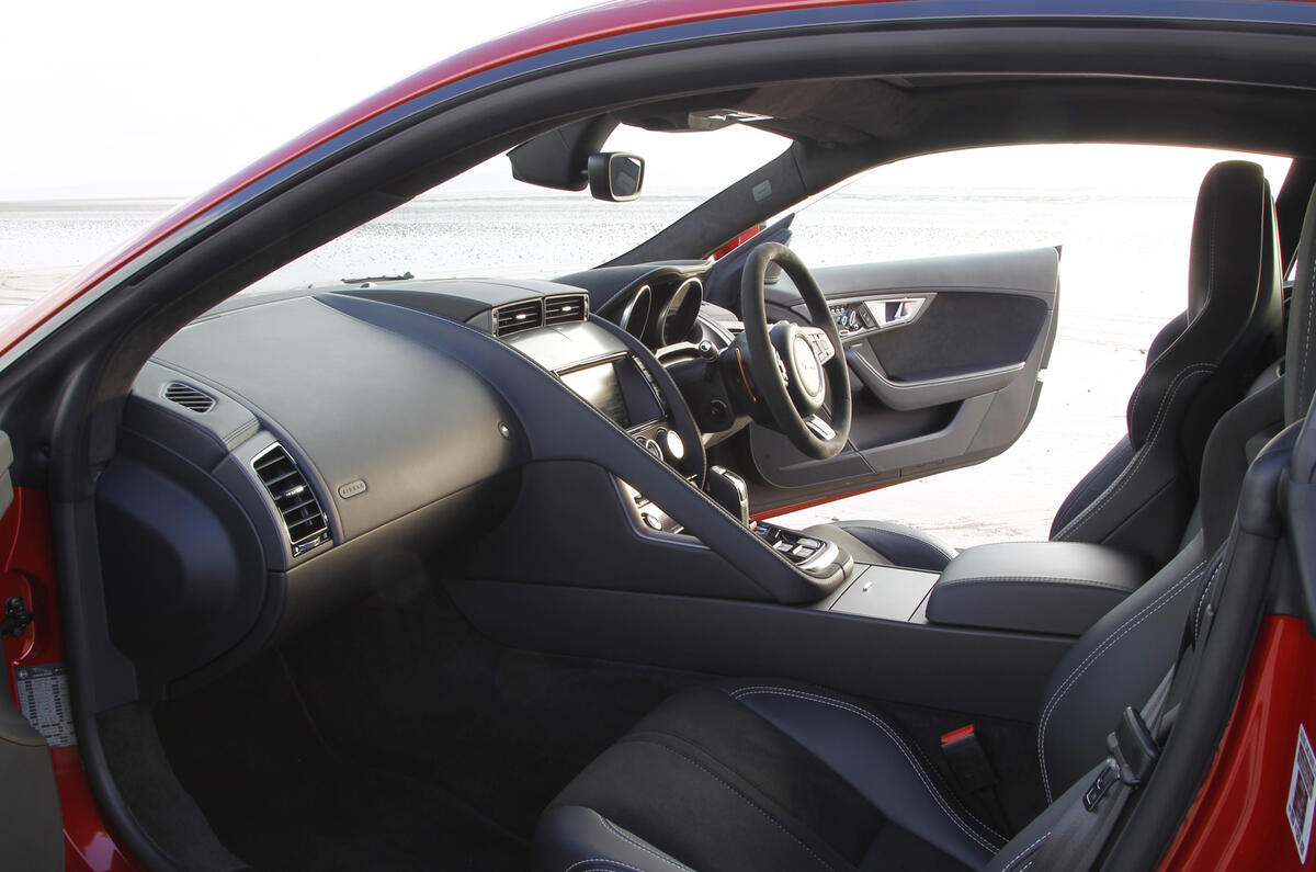Jaguar F-Type R interior