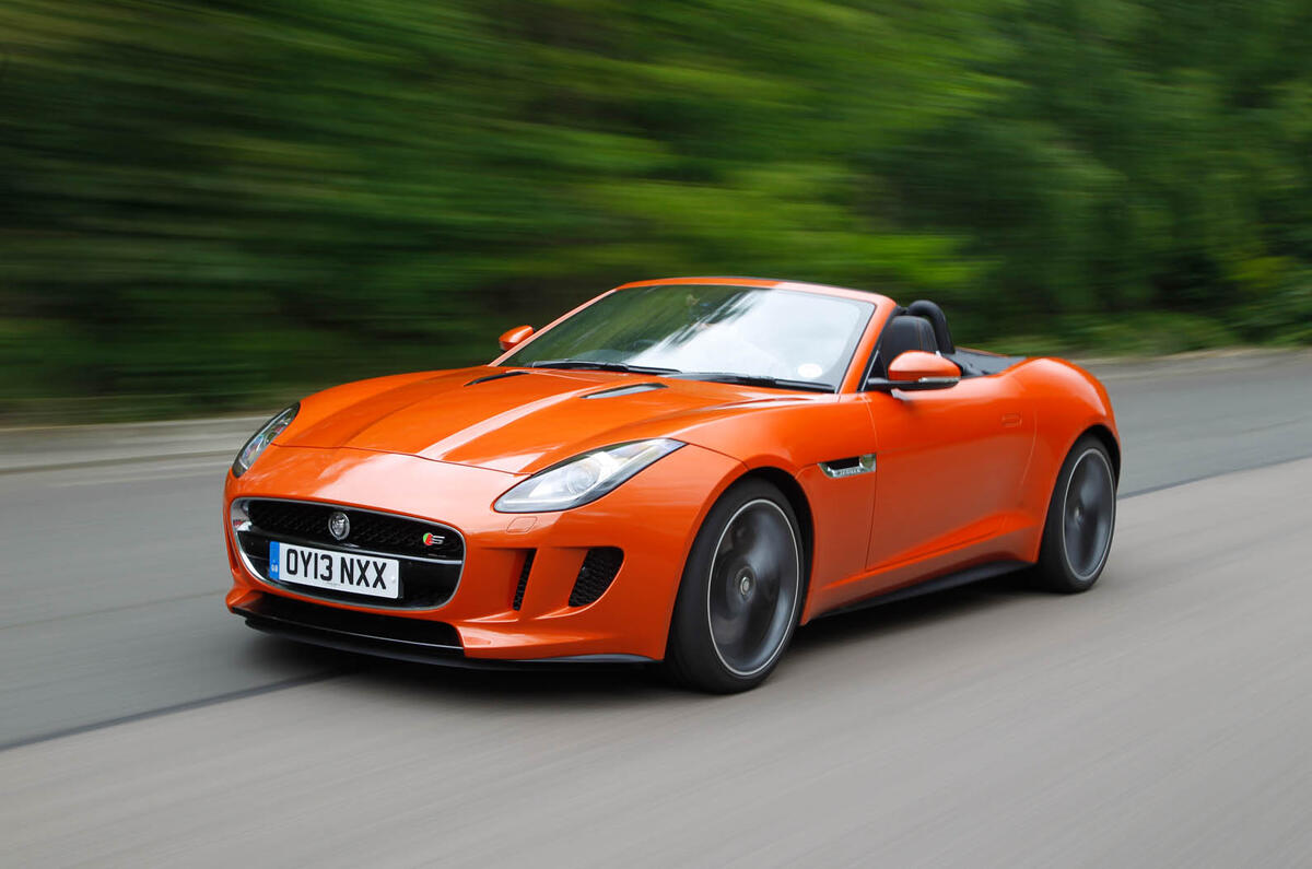 Best driver&#039;s cars 2013: Jaguar F-type