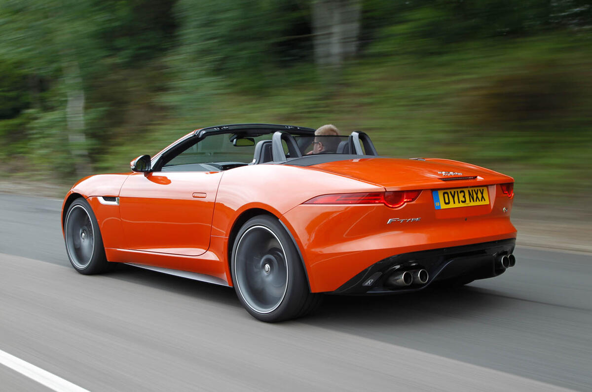 Best driver&#039;s cars 2013: Jaguar F-type