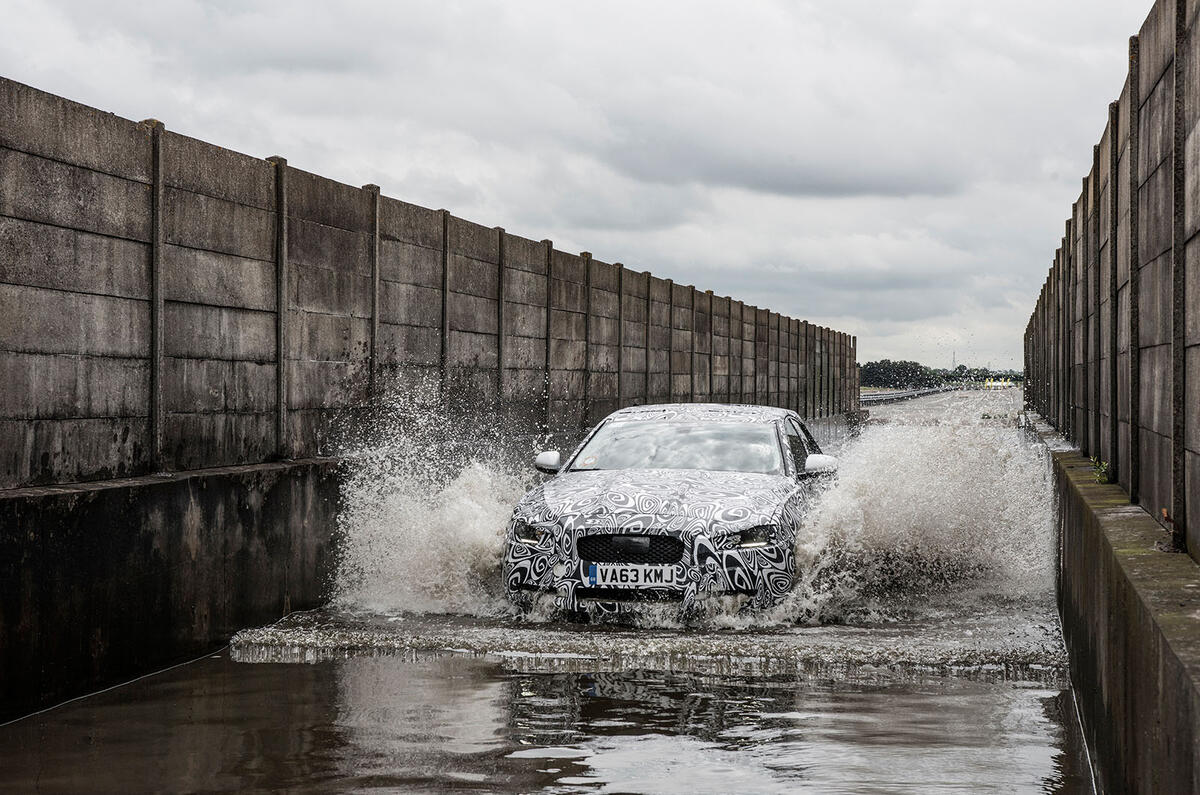 Jaguar XE revealed ahead of 2015 launch Jaguar XE revealed ahead of 2015 launch