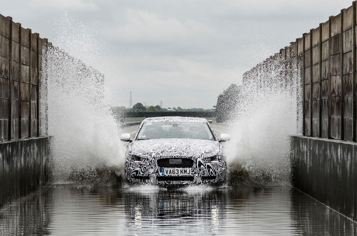 Jaguar XE revealed ahead of 2015 launch Jaguar XE revealed ahead of 2015 launch