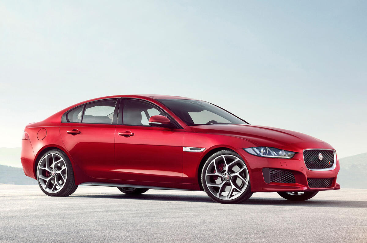 Jaguar XE revealed ahead of 2015 launch Jaguar XE revealed ahead of 2015 launch