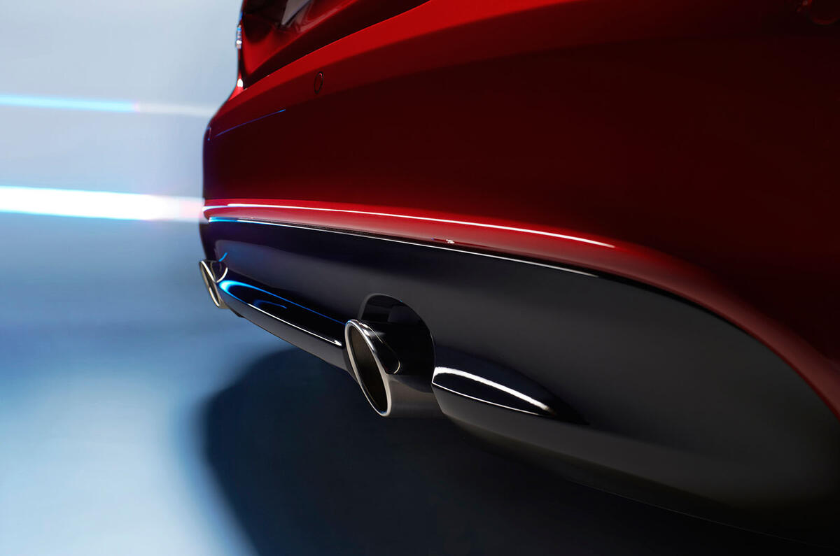 Jaguar XE revealed ahead of 2015 launch Jaguar XE revealed ahead of 2015 launch